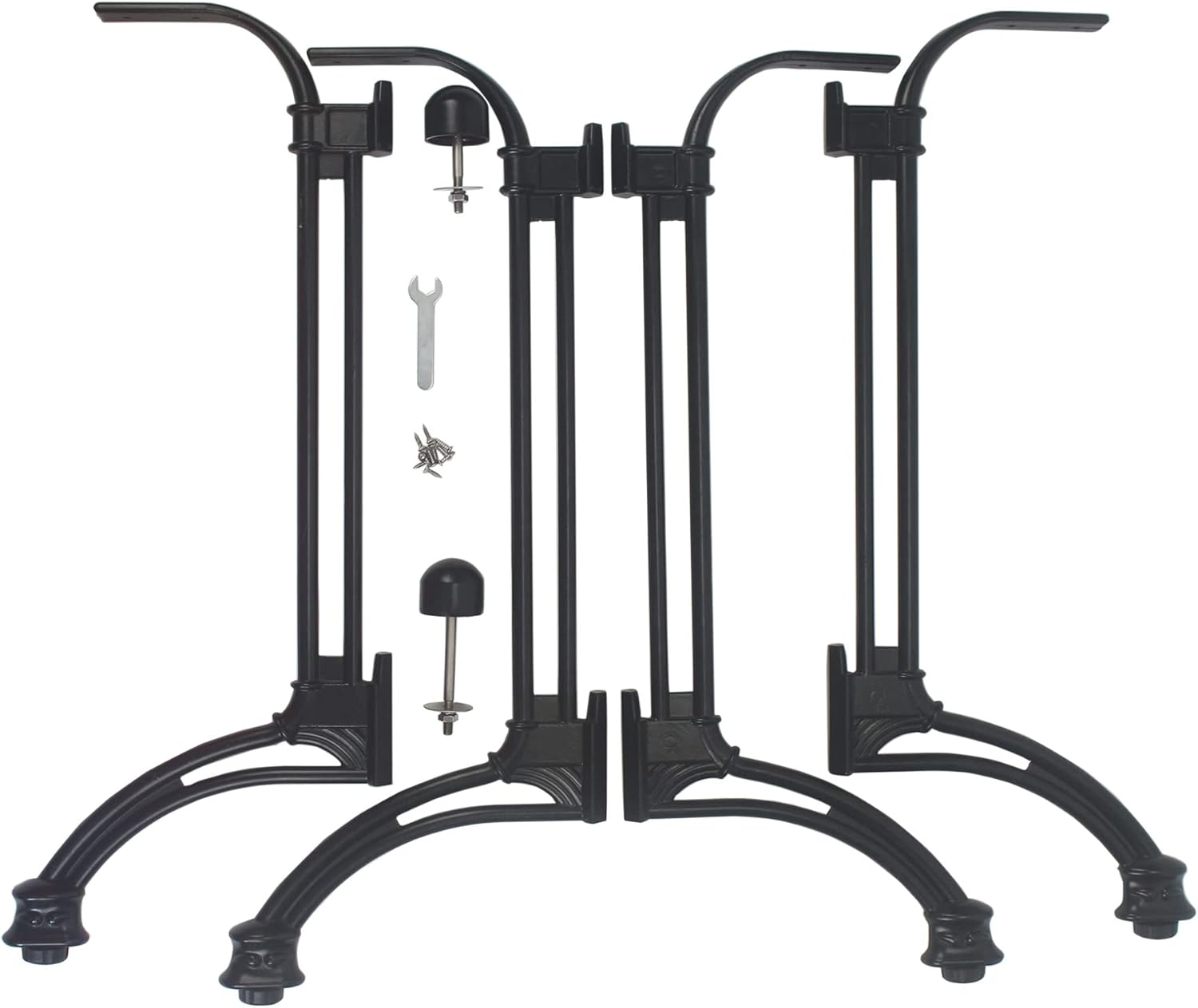 Aluminum Table Base Black Z741811