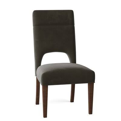 Walnut Avocado Upholstered Side Chair B6590