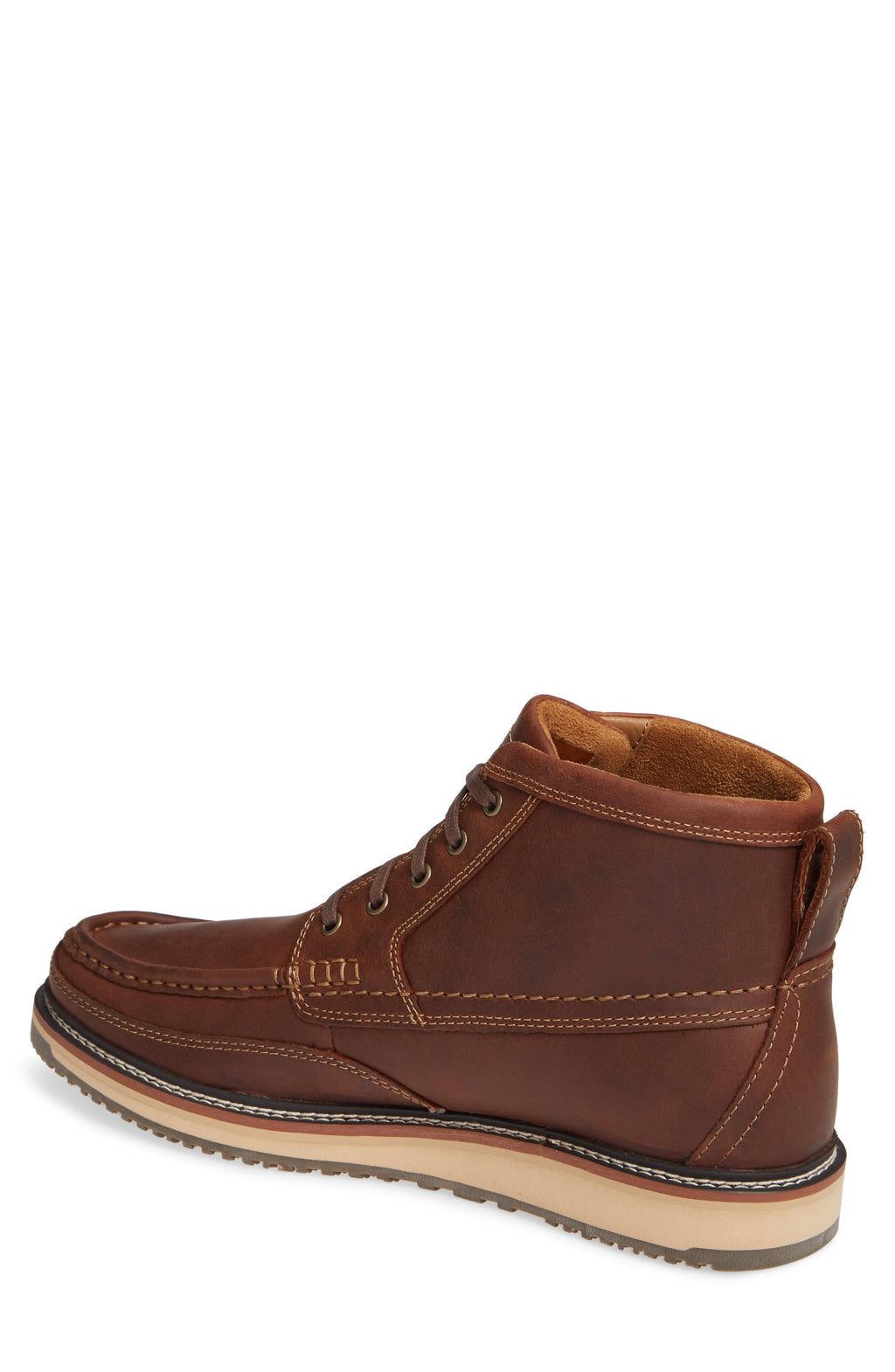 Brown Men&s Size 7.5 Work Boots E85869