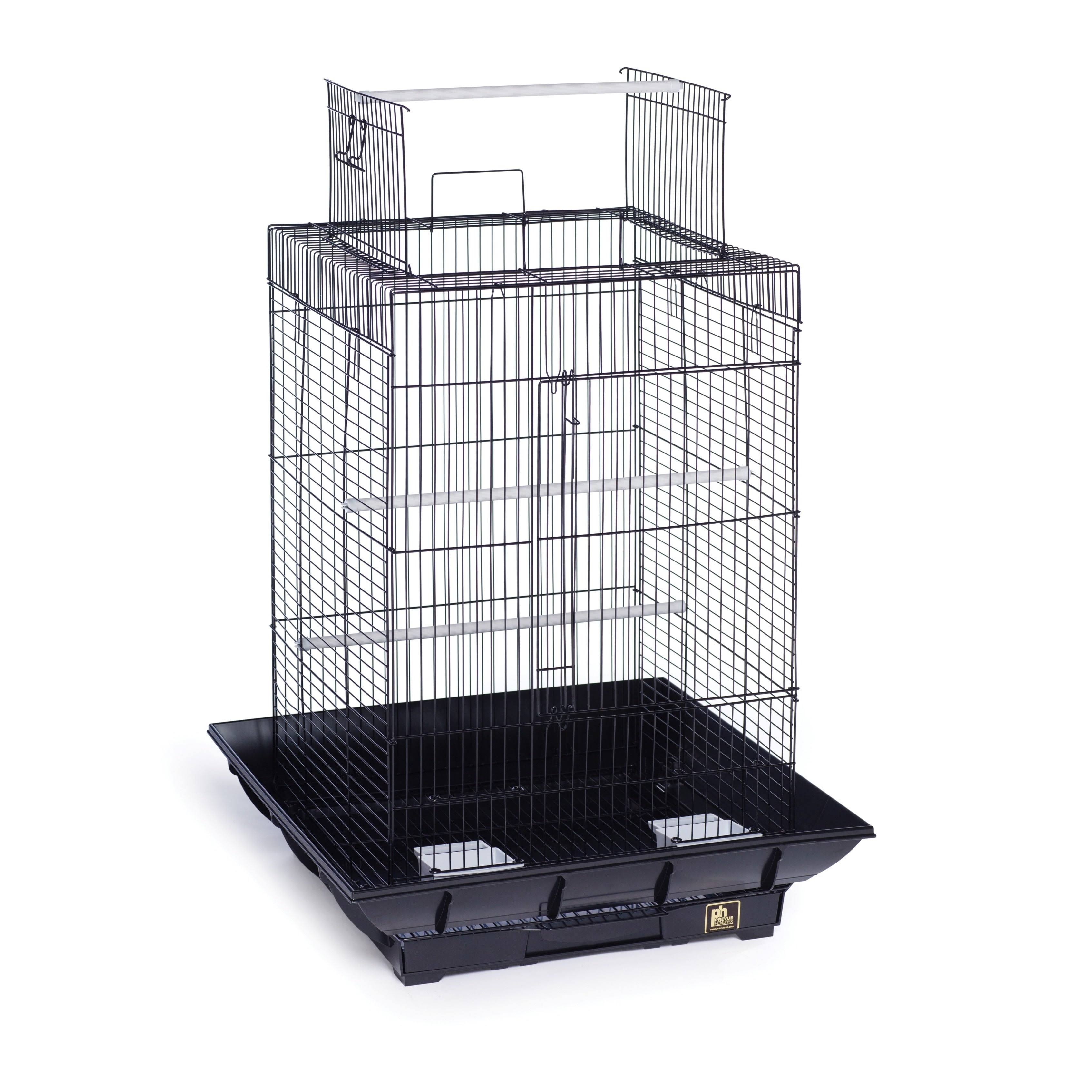 White Play Top Bird Cage Z47235