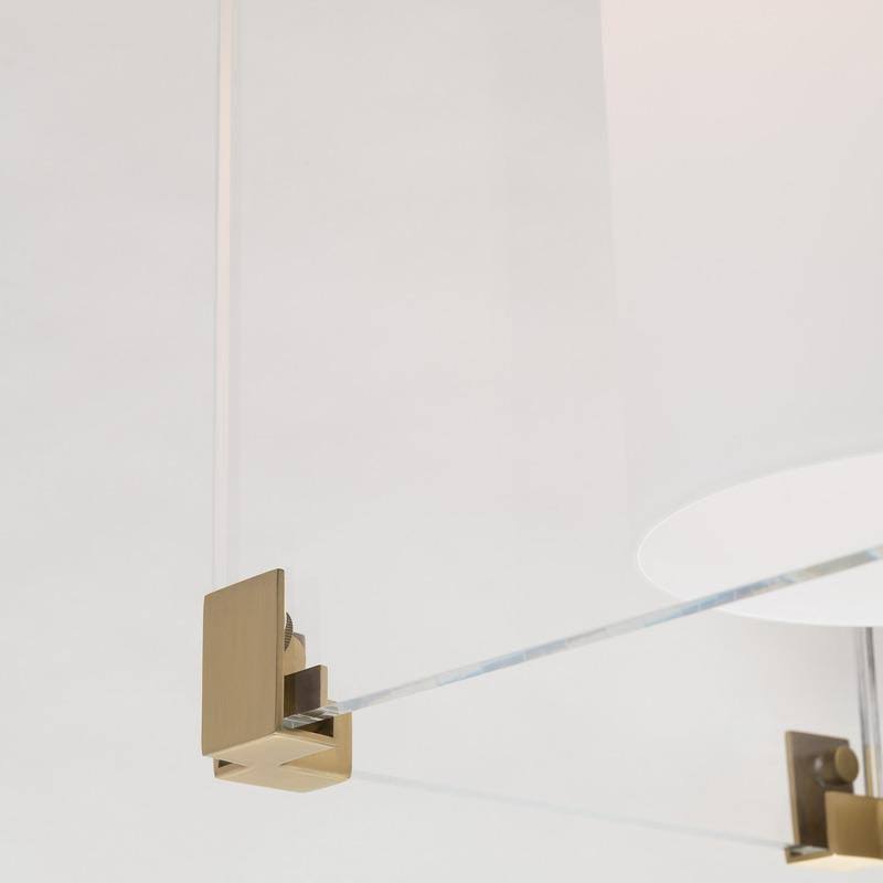 Aged Brass 1 Light Flush Mount K767