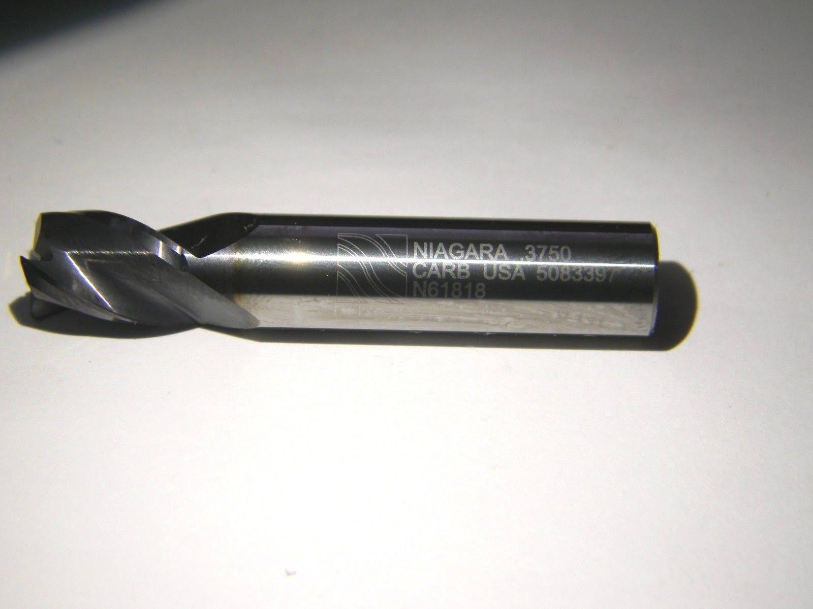 Carbide Corner Radius End Mill, TiAlN Finish, 3 Flutes, 2 inch R32457