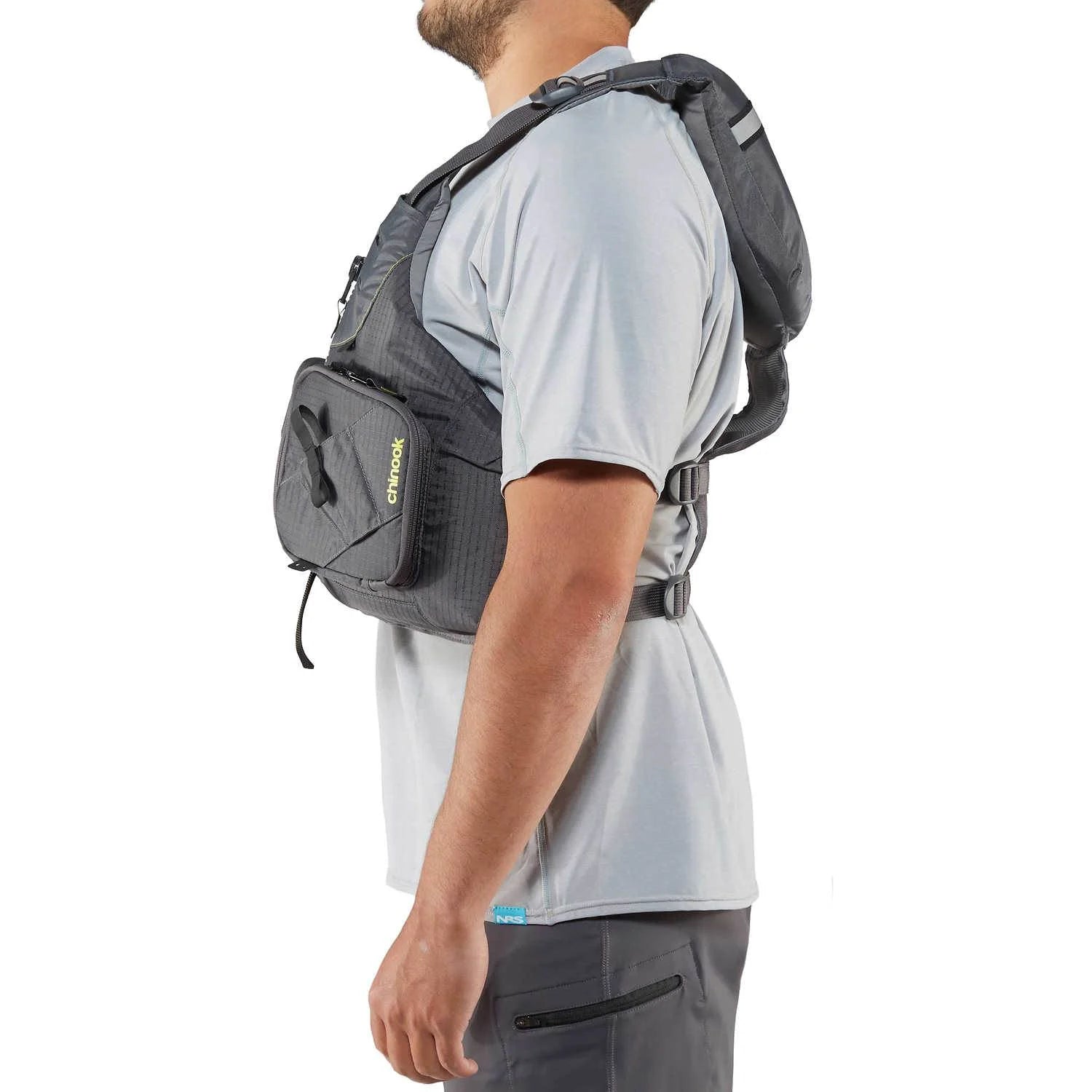 Charcoal Large/XL Fishing Kayak Lifejacket R92562