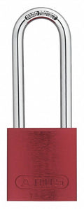 Keyed Padlock, 1-1/2x22w, pk6 I3852