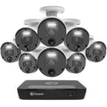 8 Camera 8 Channels PoE NVR Wired Security Camera System F991642