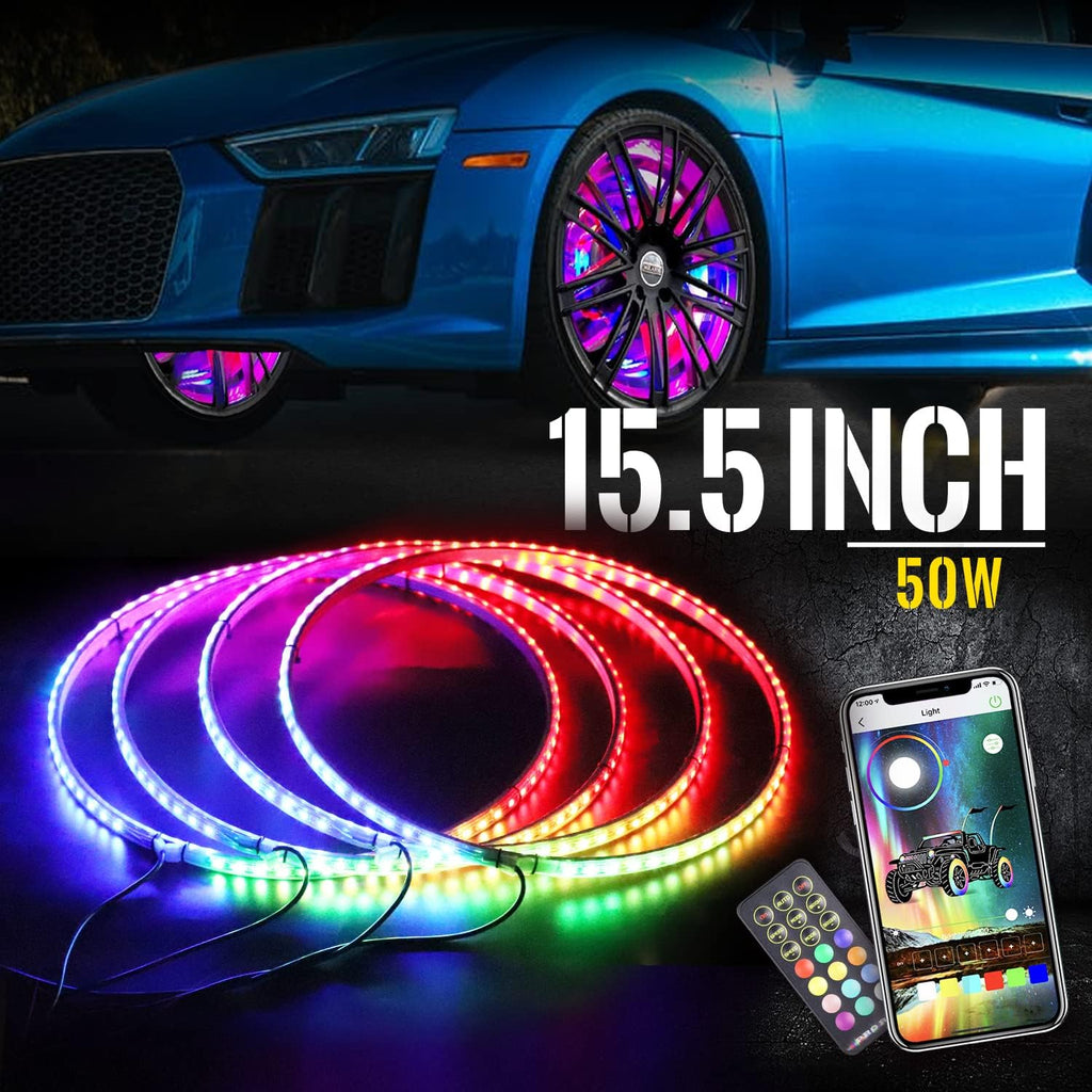 17inch Single Row Wheel Ring Light Kit -4PCS X654