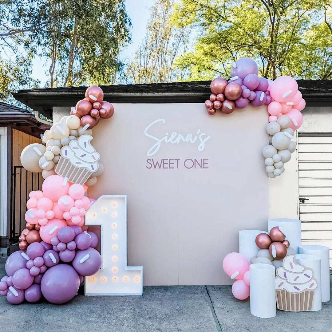 4ft Marquee Balloon Number Frame Foam Board Backdrop X3293