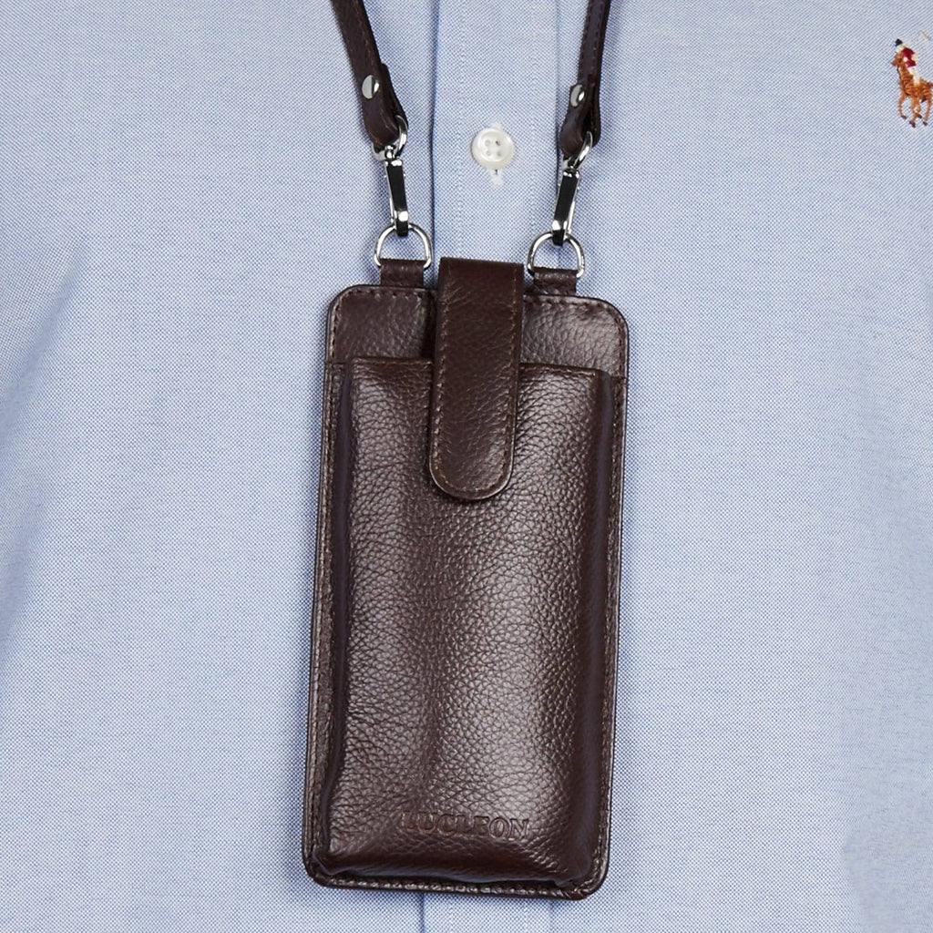 Brown Leather Card Holder V62678