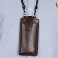 Brown Leather Card Holder V62678