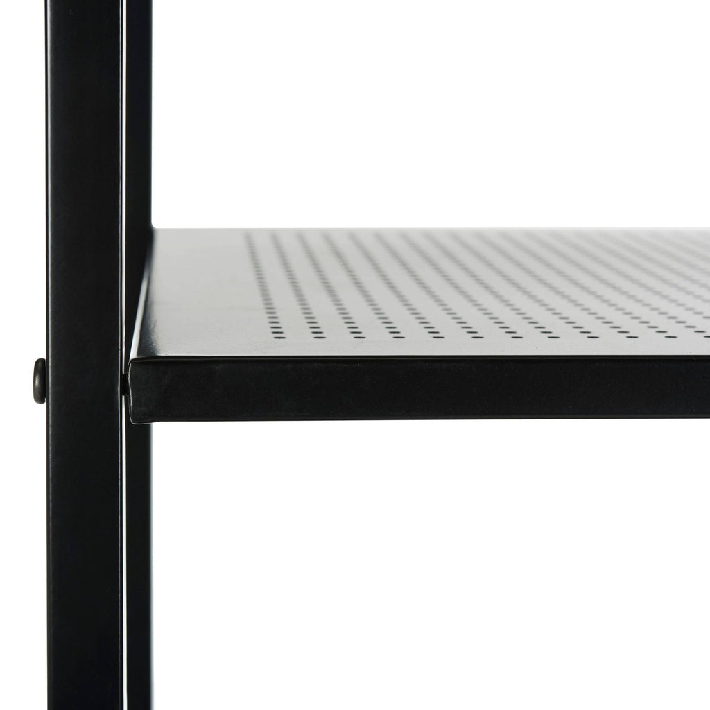 Black Storage Bookshelf D750733