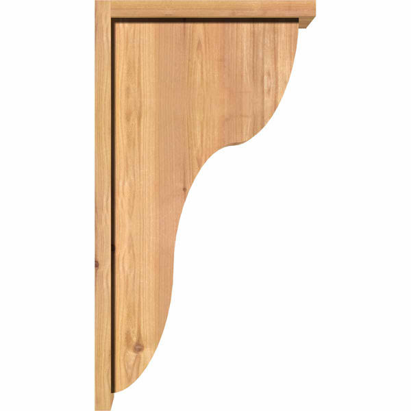 7 1/2x22W x 14x22D x 26x22H Western Red Cedar Corbel I98315