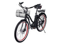 Black Electric Beach Cruiser Bike G94800