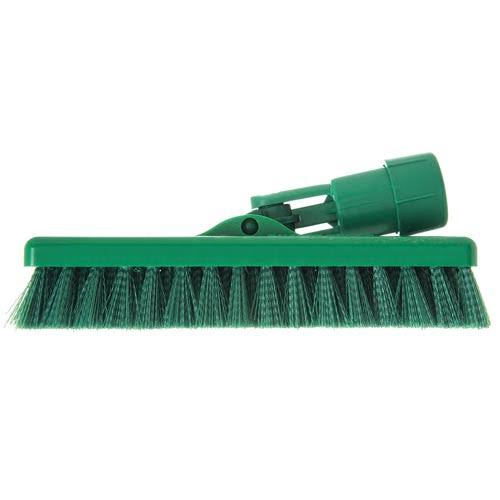 Swivel Scrub with Polyester Bristles 8 in. Green N730