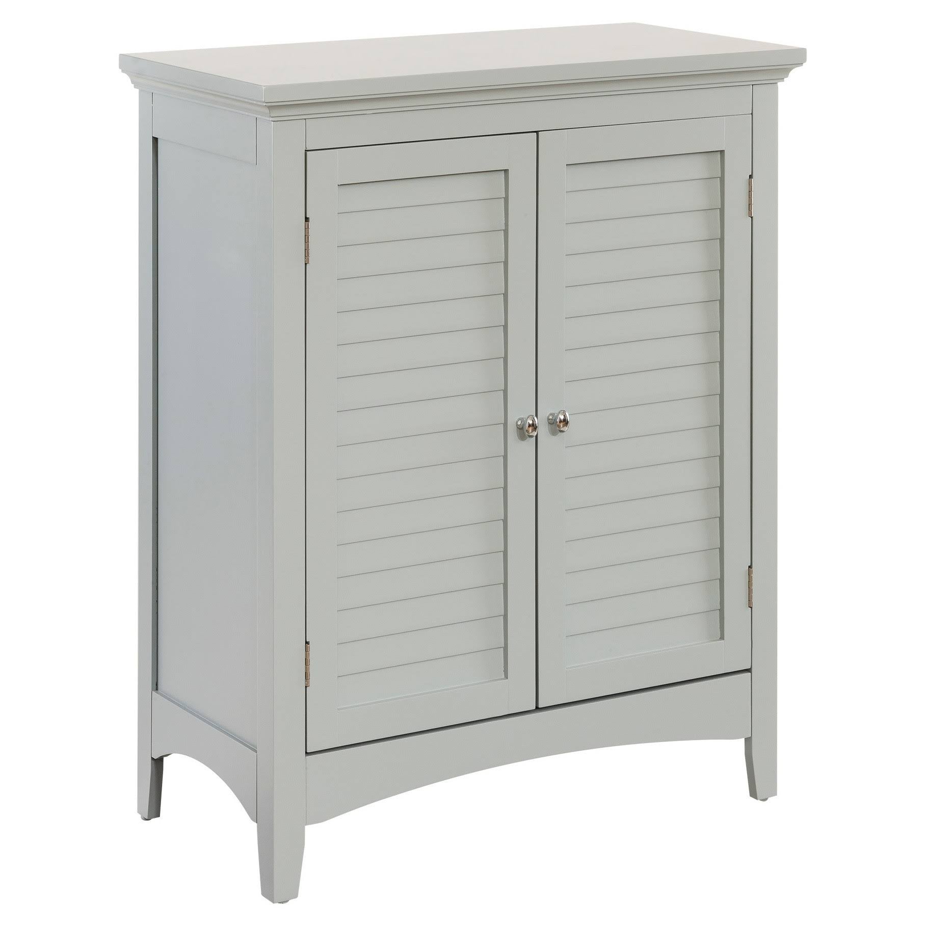 Gray Double Door Floor Cabinet Q17746