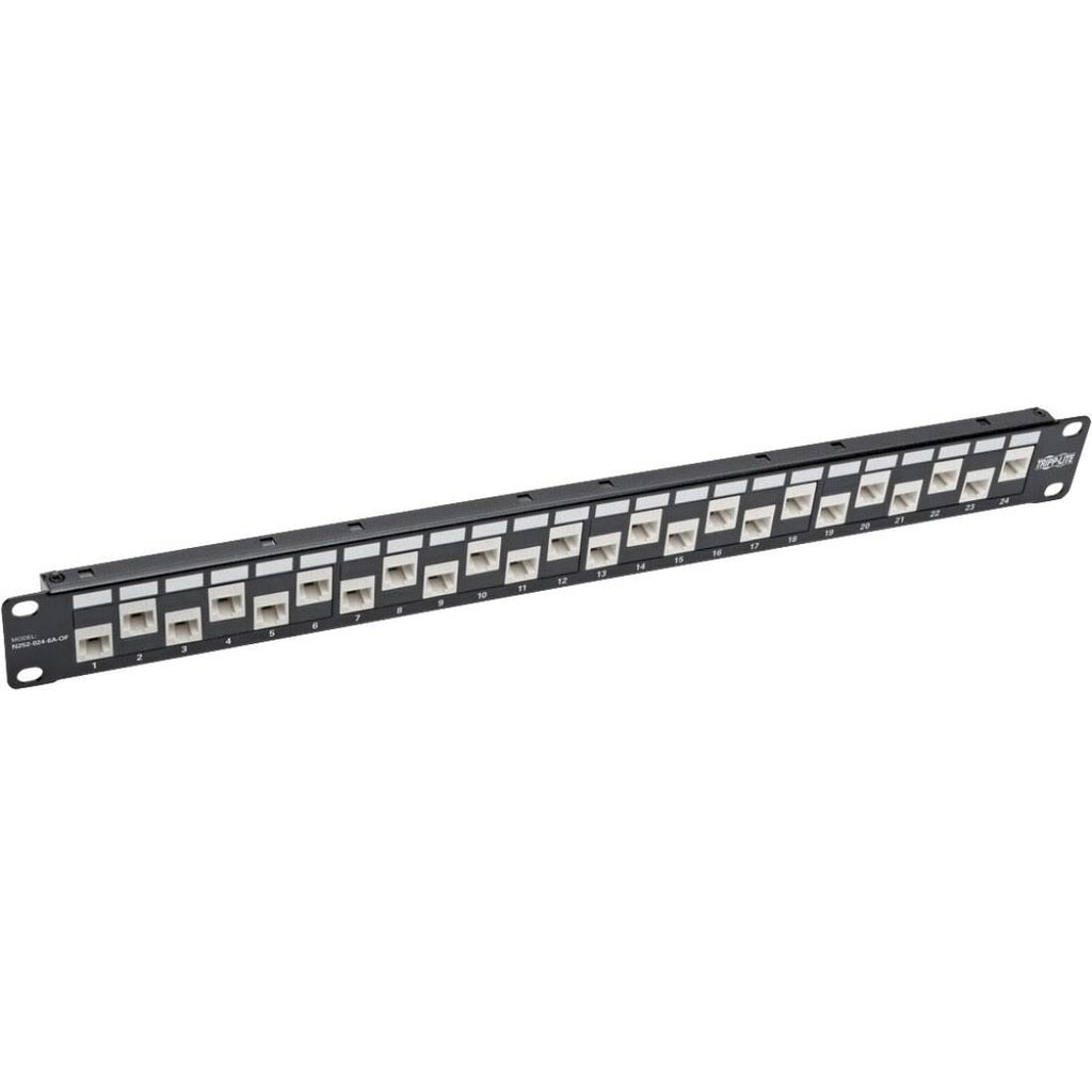 24-Port Cat6a Cat6 Cat5e Patch Panel J2953