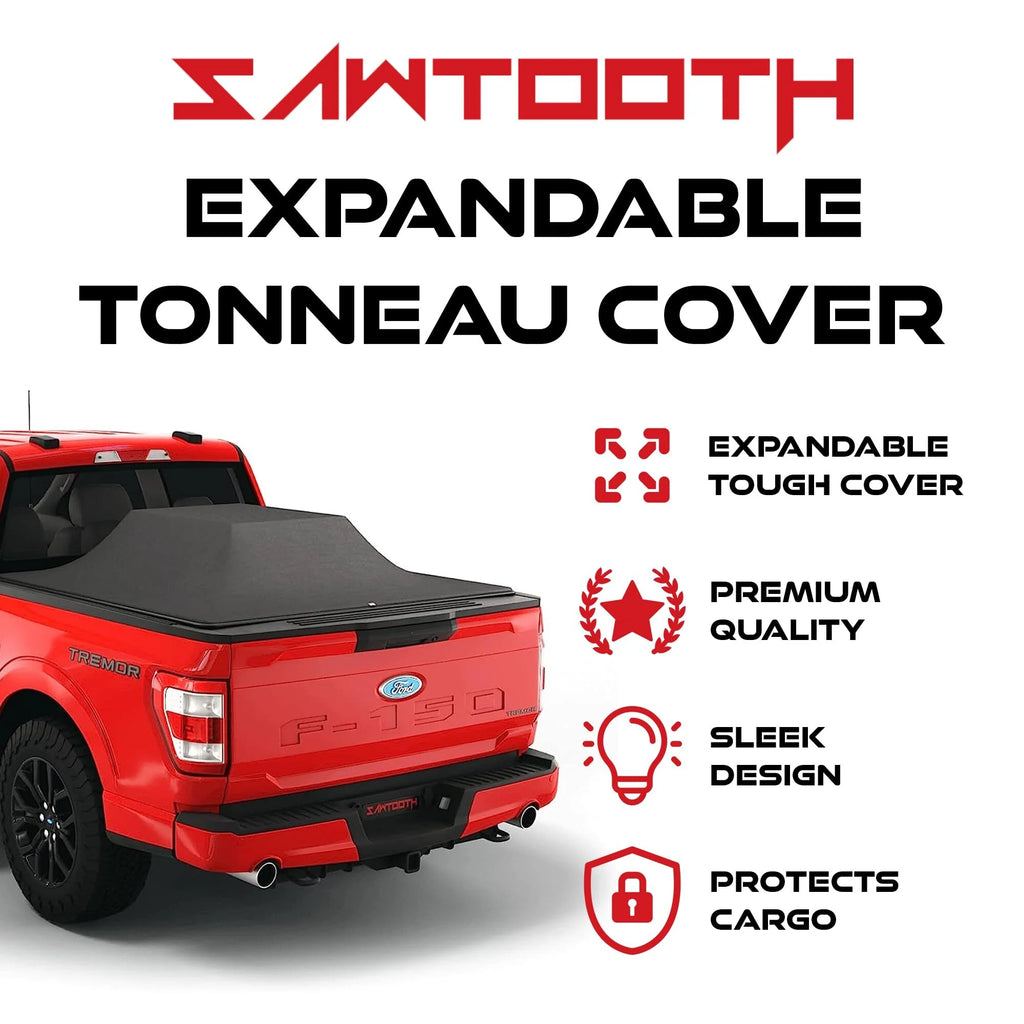 Sawtooth Tonneau Expandable Tonneau Cover H44928