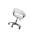 White Gas Lift Desk Chair B51165