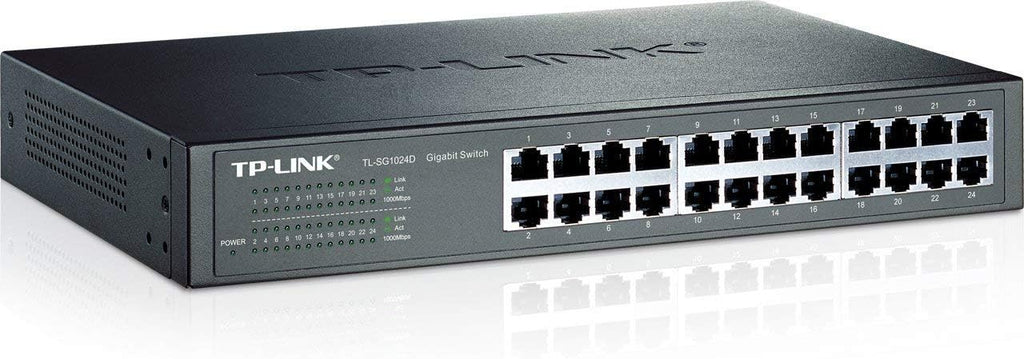 24-Port Gigabit Ethernet Unmanaged Switch Y5654