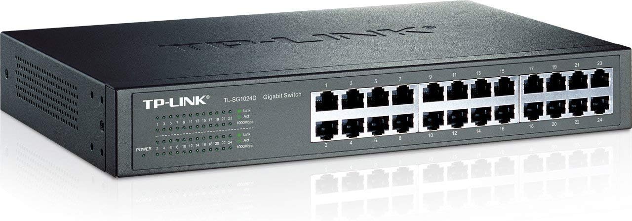 24-Port Gigabit Ethernet Unmanaged Switch Y5654