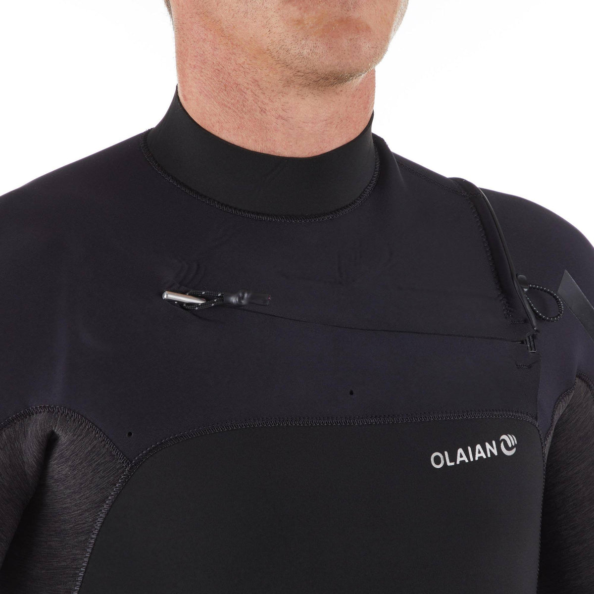 4/3 mm Neoprene Surfing Wetsuit in Black K1230