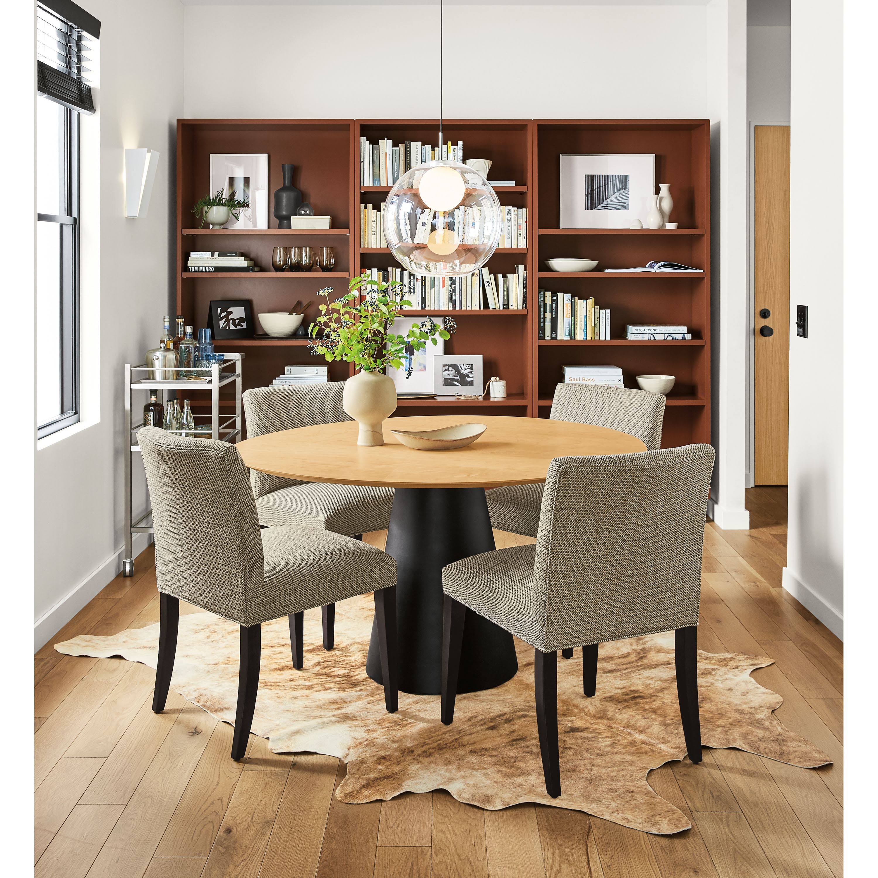 Clear Tempered Glass Round Table I4197