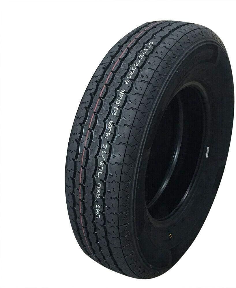 Set of 2 Trailer Tires ST175/80R13 Radial Tubeless S81776