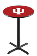 Black Wrinkle 36 inch Pub Table J427