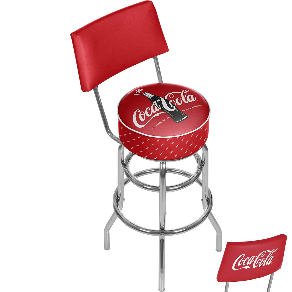 Swivel Bar Stool with Back B828