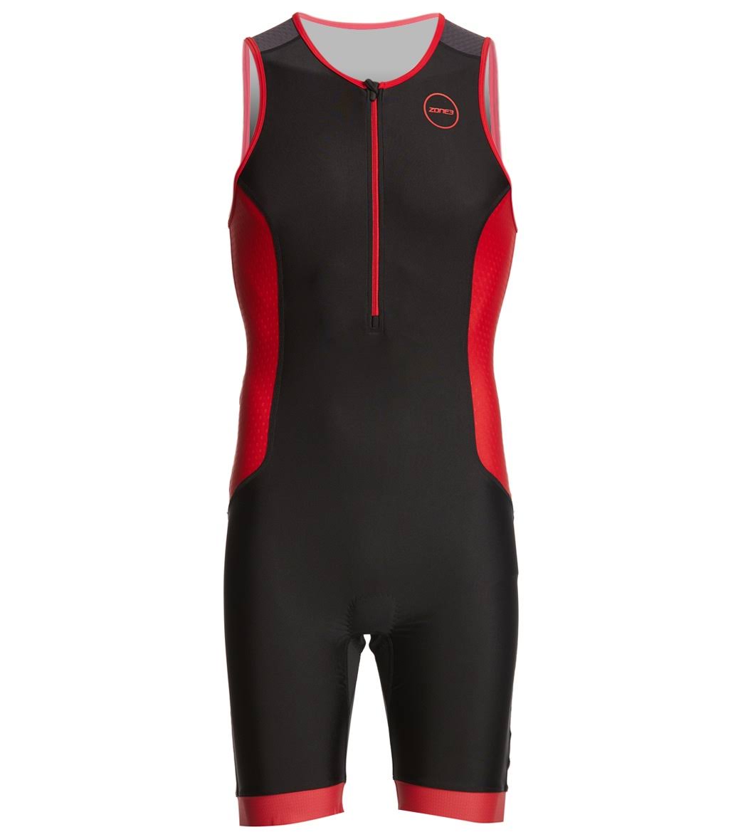 Black/Red Tri Suit Z8548