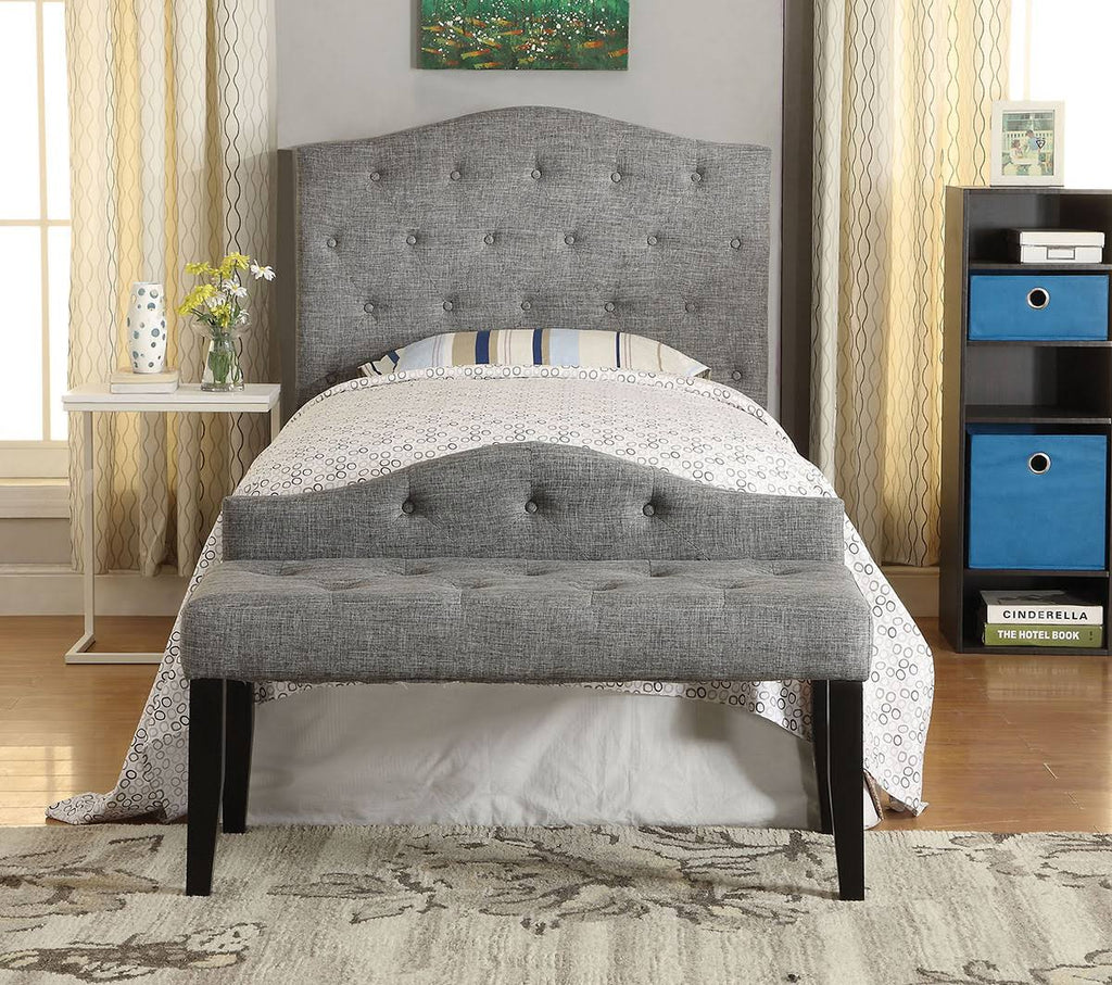 Gray Twin Size Headboard J175