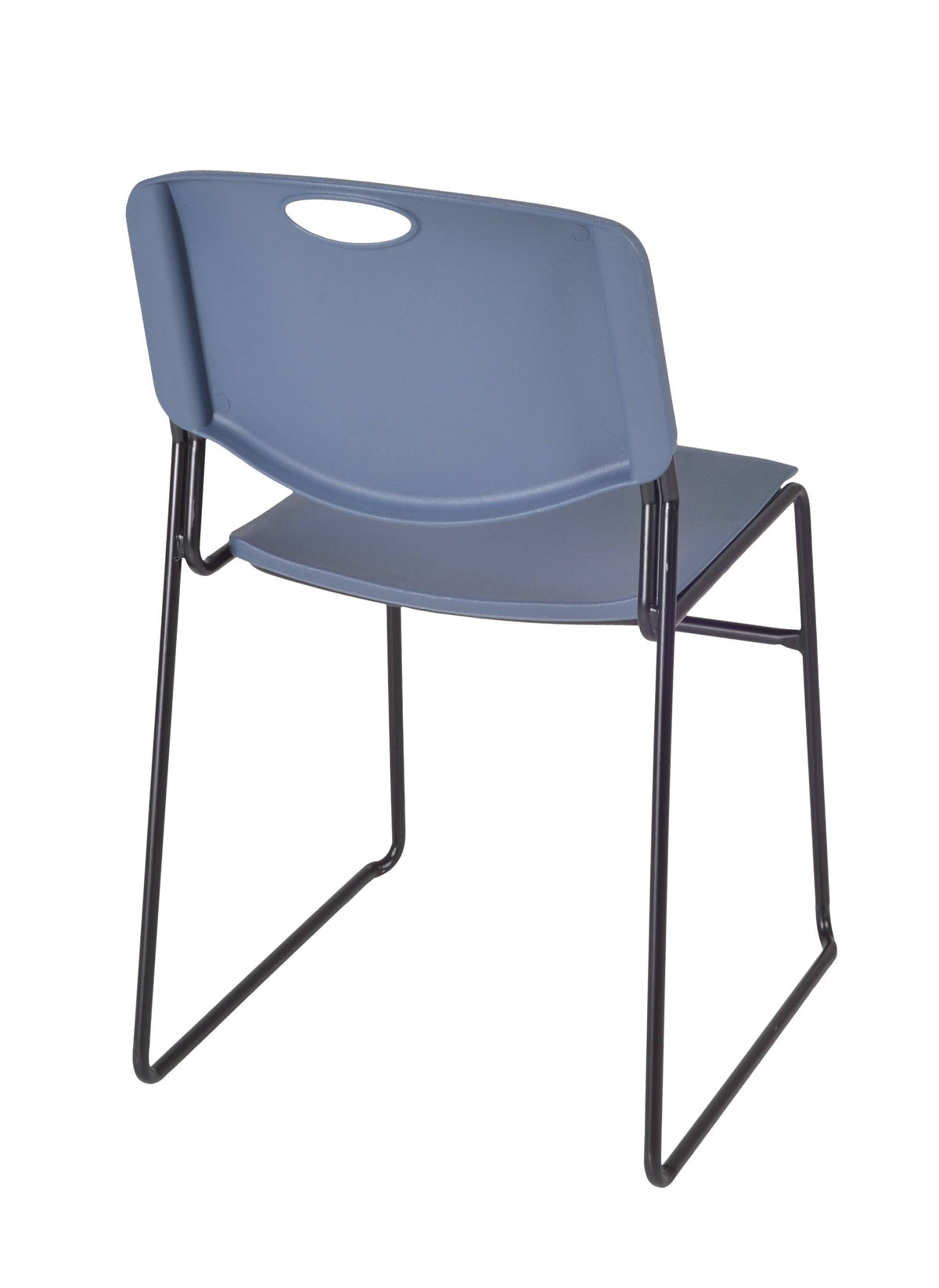 Cherry Flip Top Mobile Training Table with 2 Stack Chairs V673949
