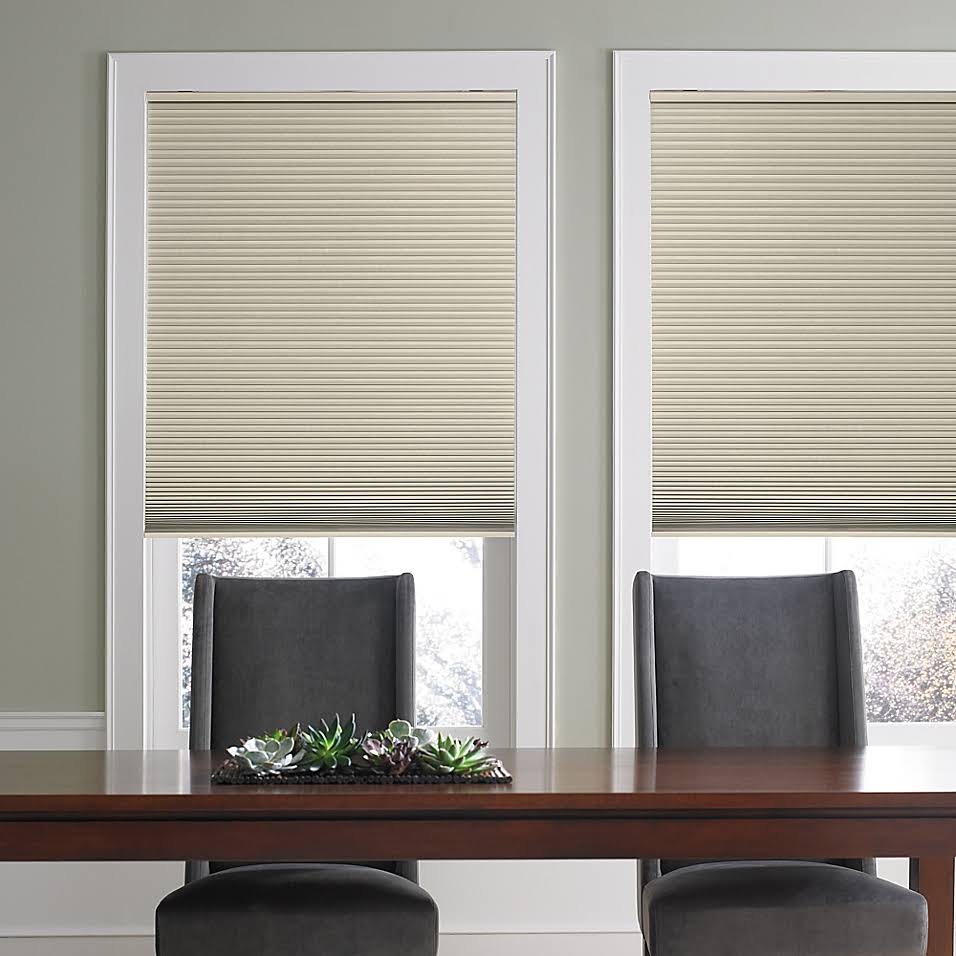 Cordless Blackout Cellular Shade in Sand I168453