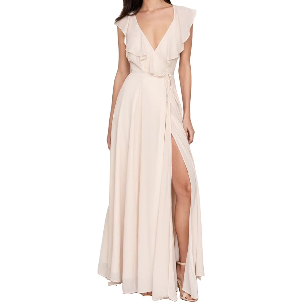 Beige Full Bloom Maxi Dress C84053