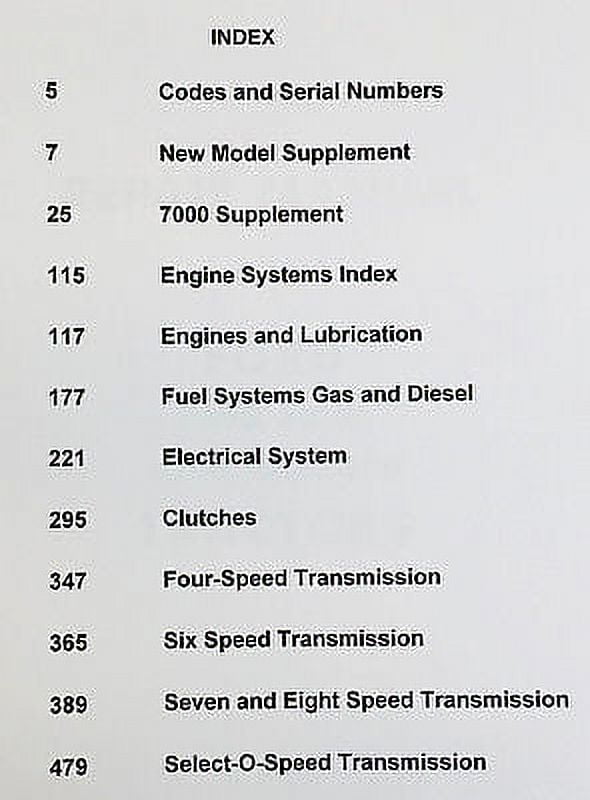 Tractor Service Repair Manual Shop Book D283