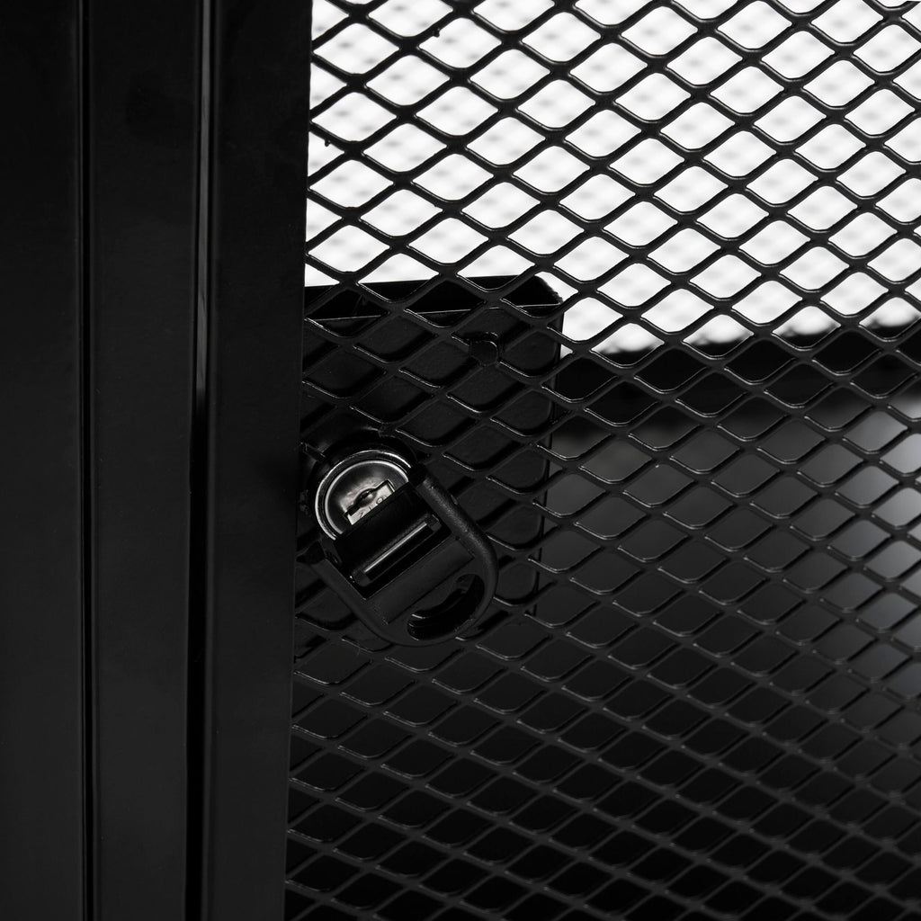 Black Storage Bookshelf D750733