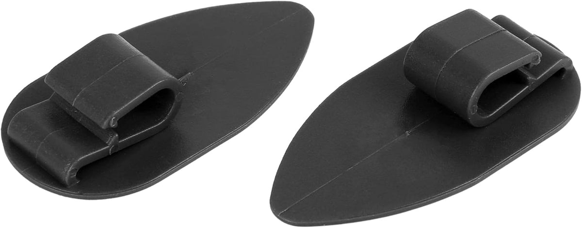 Black 20pcs Car Floor Mat Clips X412