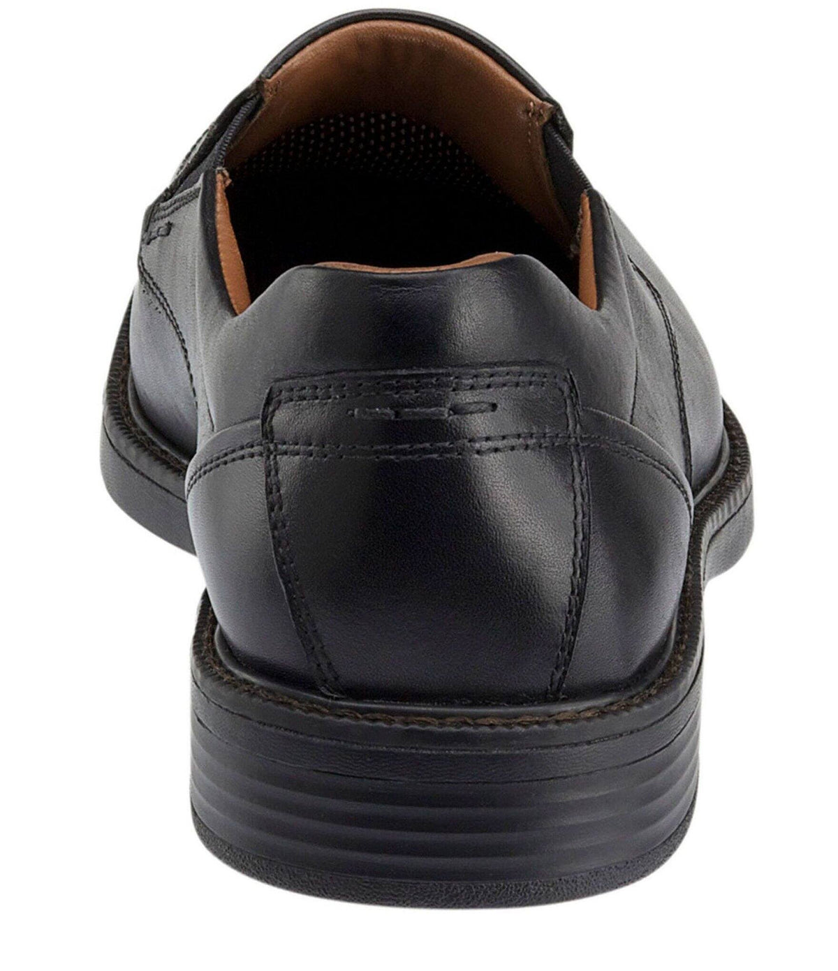 Black Waterproof Calfskin Venetian Moc U6088