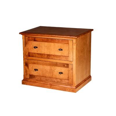 2-Drawer Lateral Filing Cabinet Golden Oak U546903