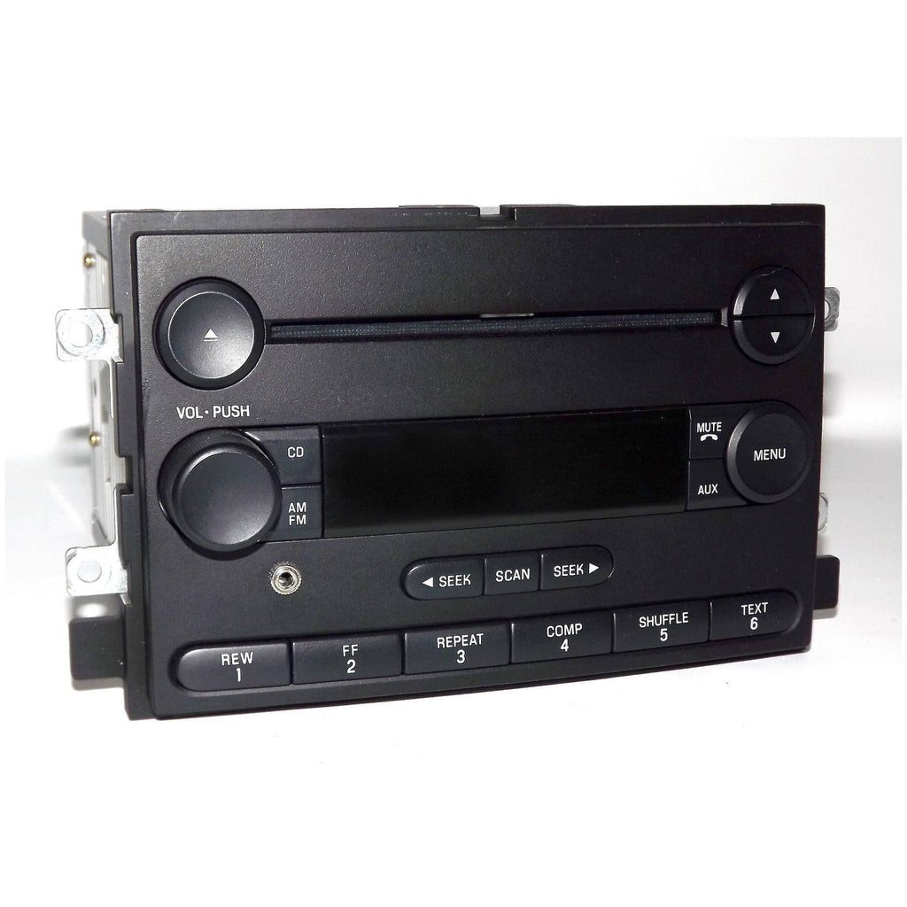 Black Radio Am FM CD Player with AUX Input Q52882