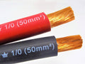 1/0 AWG Black Red Welding Cable (125 ft, Red) R14494