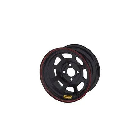 Black 14x8 D-Hole Wheel F46850