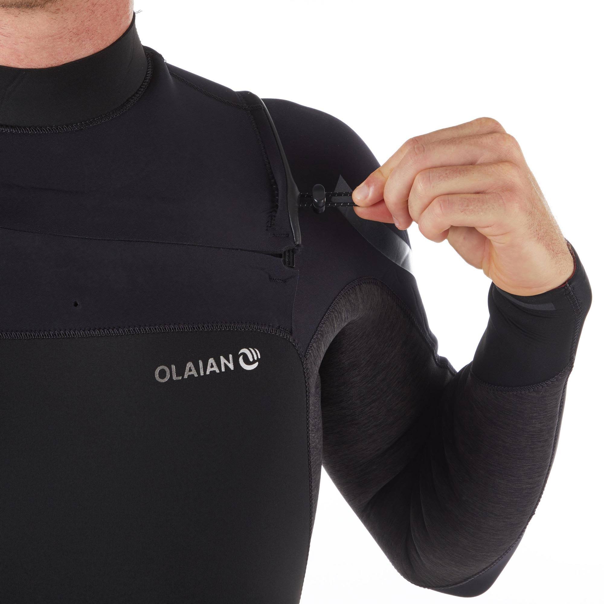4/3 mm Neoprene Surfing Wetsuit in Black K1230