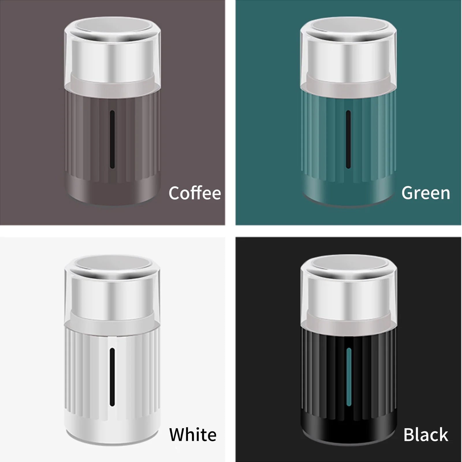Stainless Steel Electric Coffee Bean Grinder 200W C887897