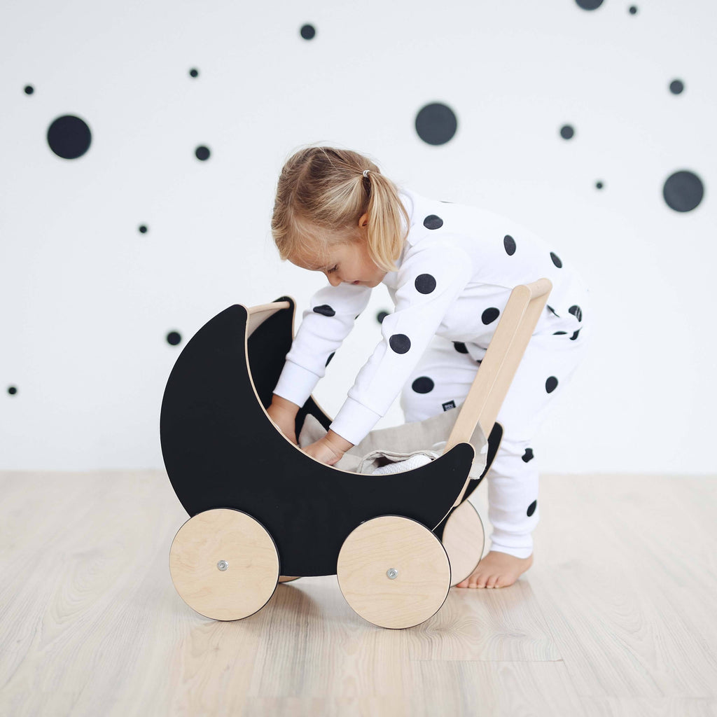 Toy Pram with Blackboard D241202