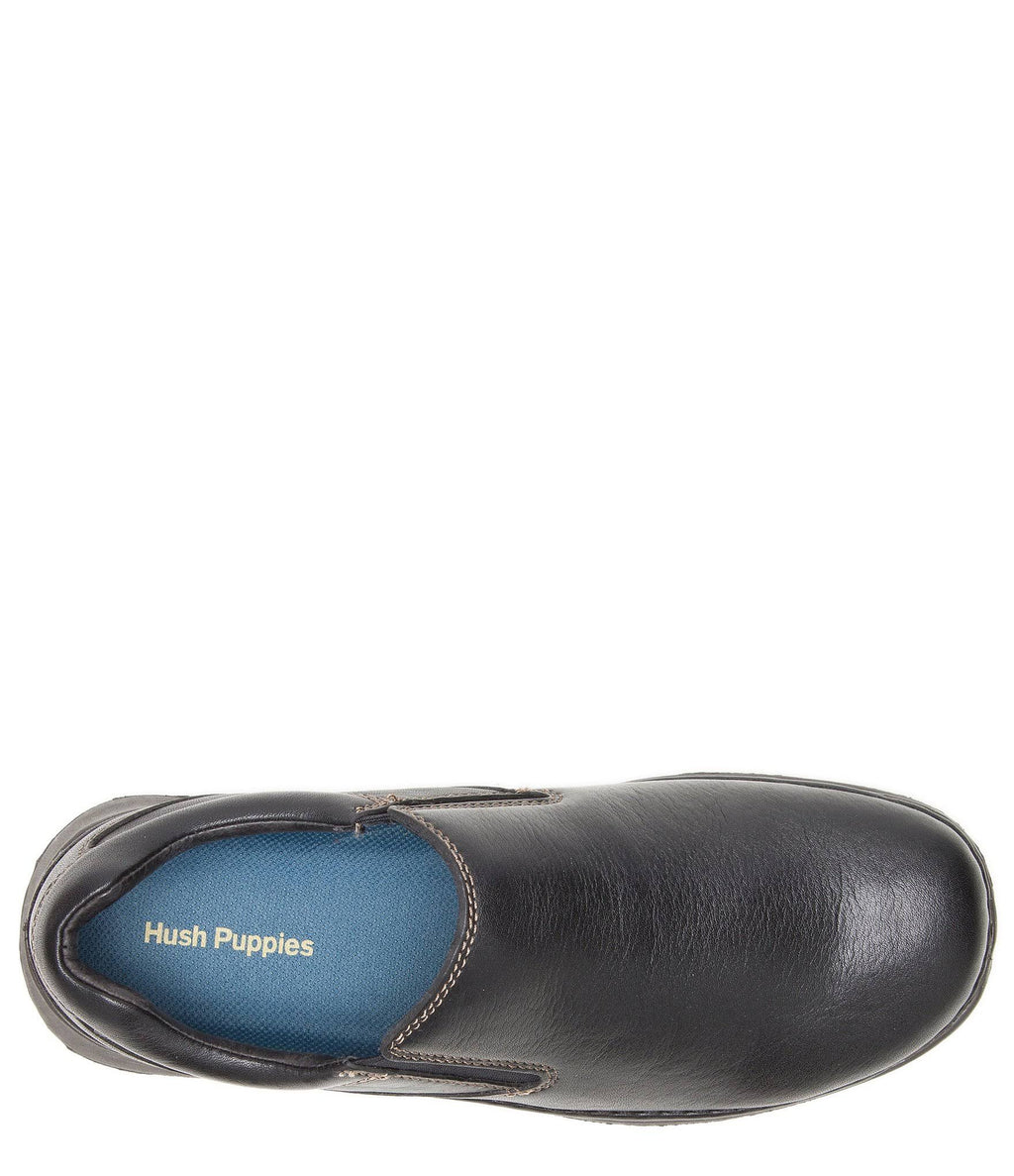 Black Hush Puppies Shoes V33500