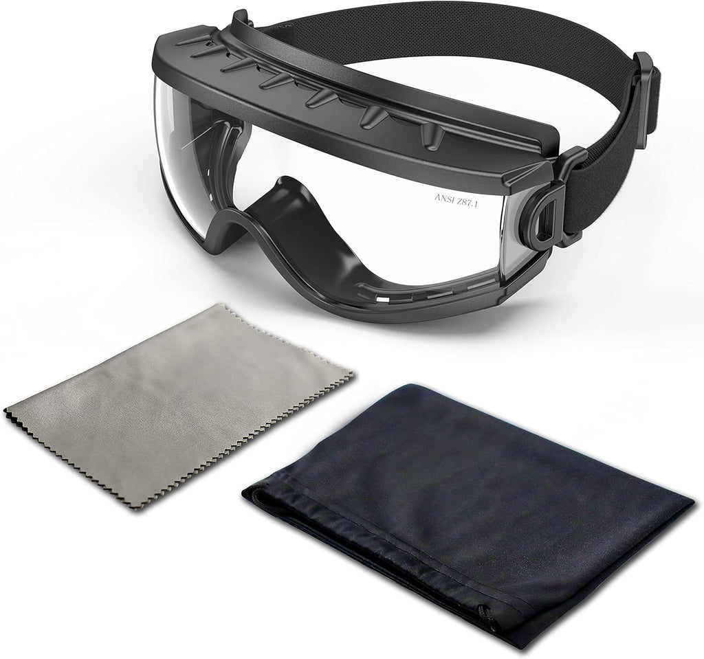 Black Frame Pack of 2 Anti Fog OTG Shooting Goggles M89559