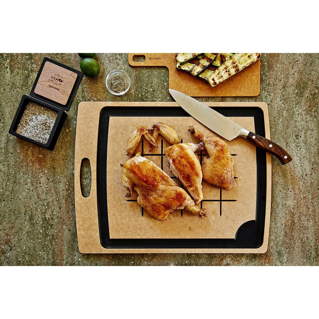 Natural/Slate 19.5inch by 15inch Cutting Board W95414
