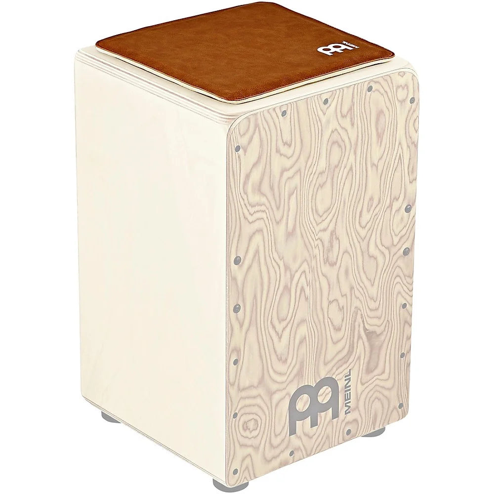 Vintage Brown Synthetic Leather Cajon Seat N9401