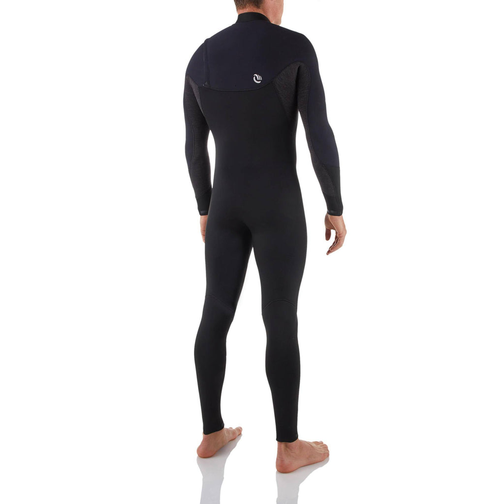 4/3 mm Neoprene Surfing Wetsuit in Black K1230