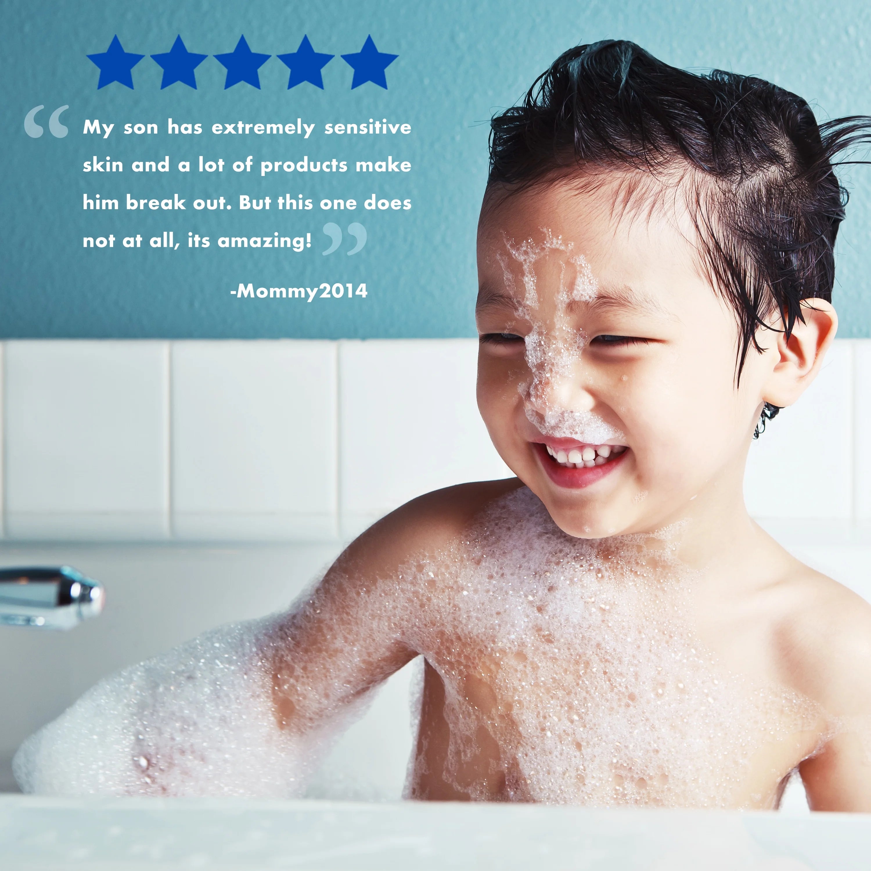 Fragrance Free Bubble Bath for Children, 16 fl oz, 2 Pack F7664